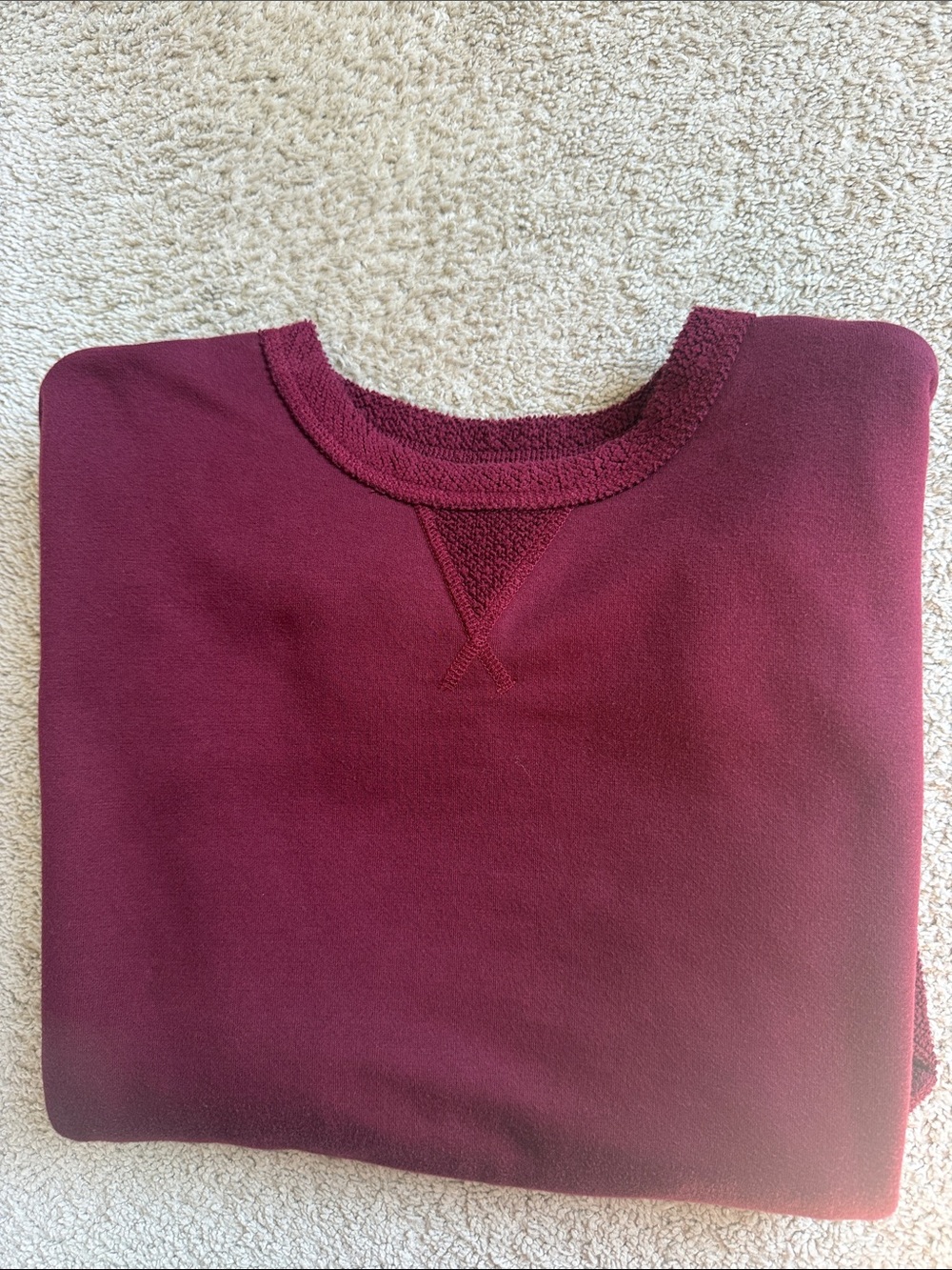 Aerie Women's Crewneck Sweater - Wine